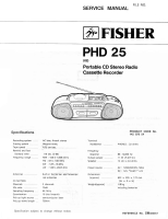 Fisher PHD-25 - Schematic 